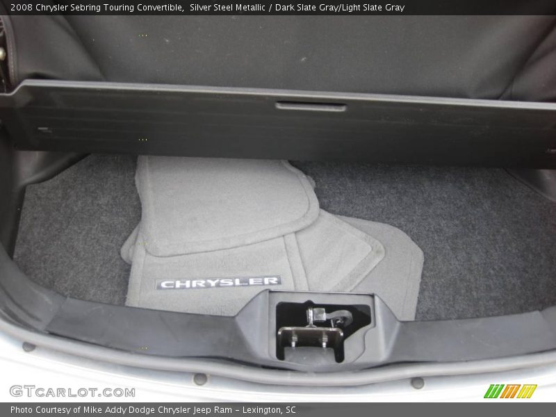 Silver Steel Metallic / Dark Slate Gray/Light Slate Gray 2008 Chrysler Sebring Touring Convertible