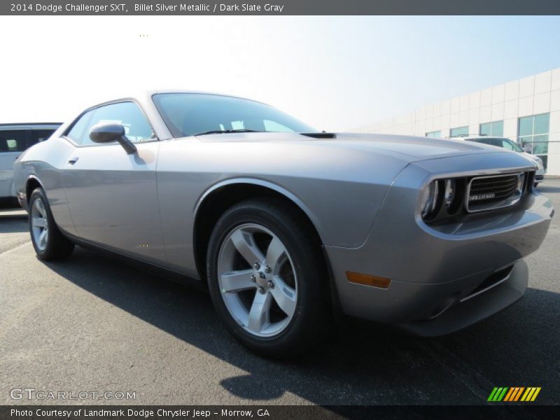 Billet Silver Metallic / Dark Slate Gray 2014 Dodge Challenger SXT