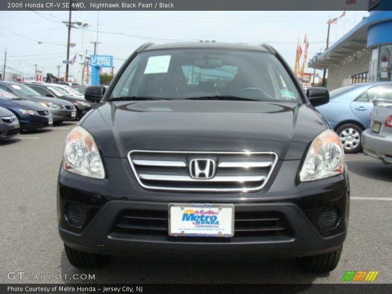 Nighthawk Black Pearl / Black 2006 Honda CR-V SE 4WD