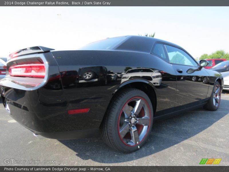 Black / Dark Slate Gray 2014 Dodge Challenger Rallye Redline