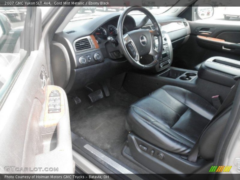 Gold Mist Metallic / Ebony Black 2007 GMC Yukon SLT 4x4
