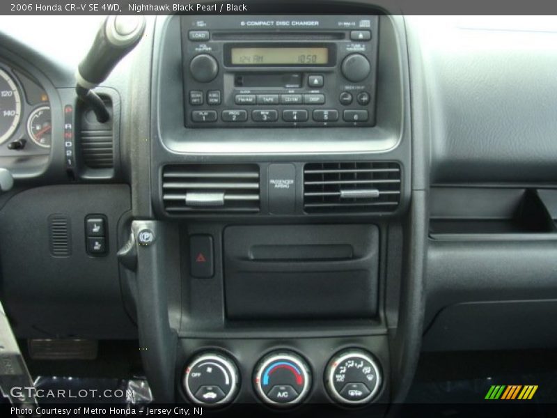 Nighthawk Black Pearl / Black 2006 Honda CR-V SE 4WD