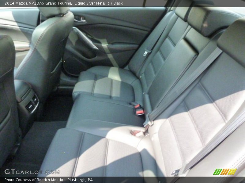 Liquid Siver Metallic / Black 2014 Mazda MAZDA6 Grand Touring