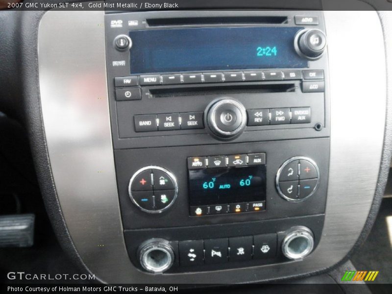 Gold Mist Metallic / Ebony Black 2007 GMC Yukon SLT 4x4