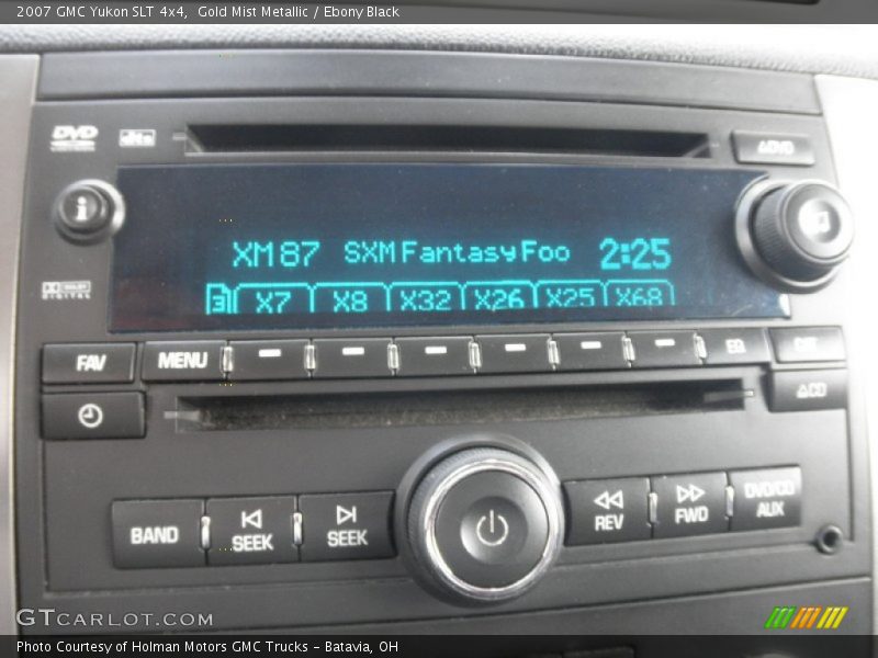 Gold Mist Metallic / Ebony Black 2007 GMC Yukon SLT 4x4