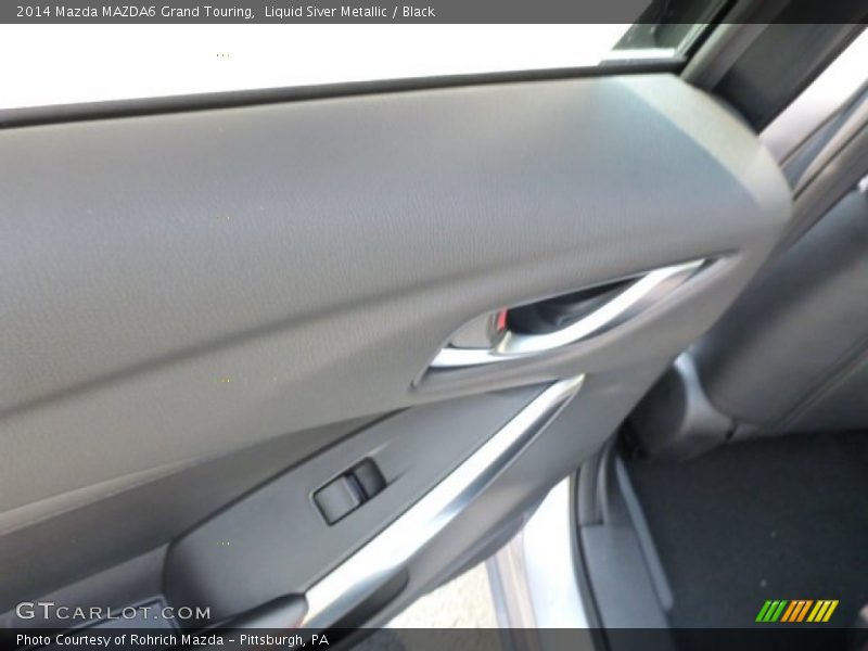 Liquid Siver Metallic / Black 2014 Mazda MAZDA6 Grand Touring