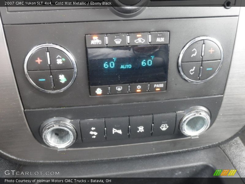 Gold Mist Metallic / Ebony Black 2007 GMC Yukon SLT 4x4