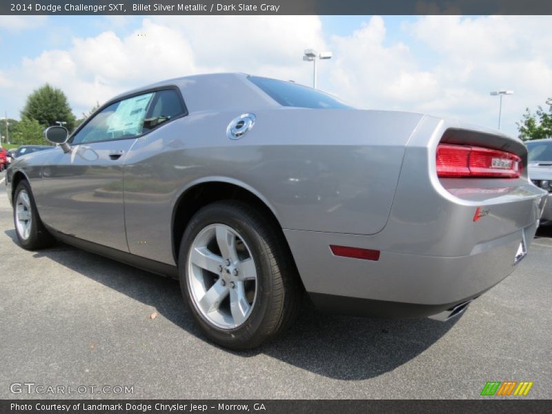 Billet Silver Metallic / Dark Slate Gray 2014 Dodge Challenger SXT