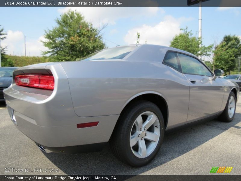 Billet Silver Metallic / Dark Slate Gray 2014 Dodge Challenger SXT