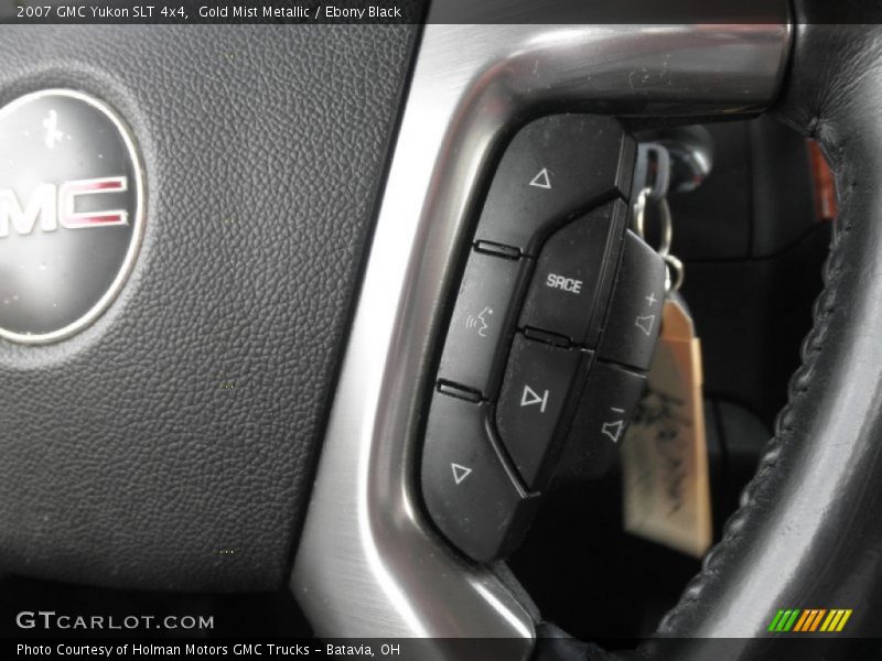 Gold Mist Metallic / Ebony Black 2007 GMC Yukon SLT 4x4