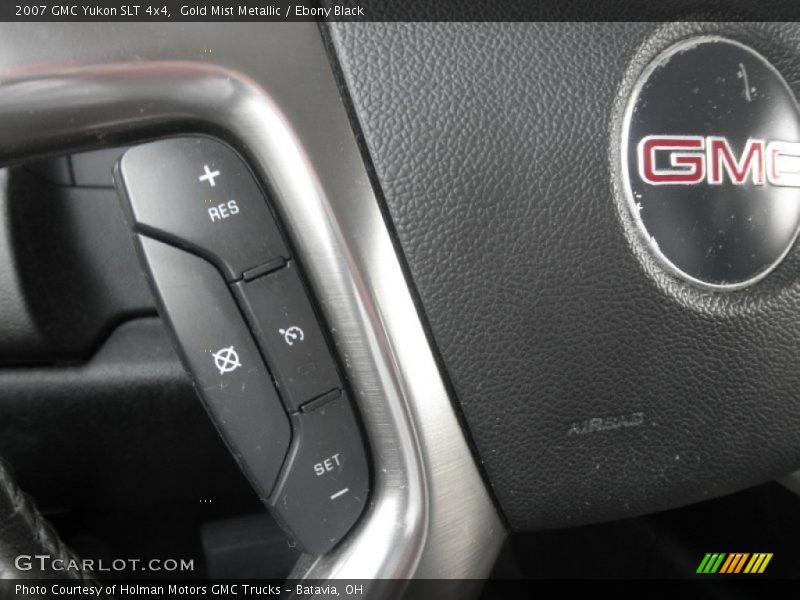 Gold Mist Metallic / Ebony Black 2007 GMC Yukon SLT 4x4