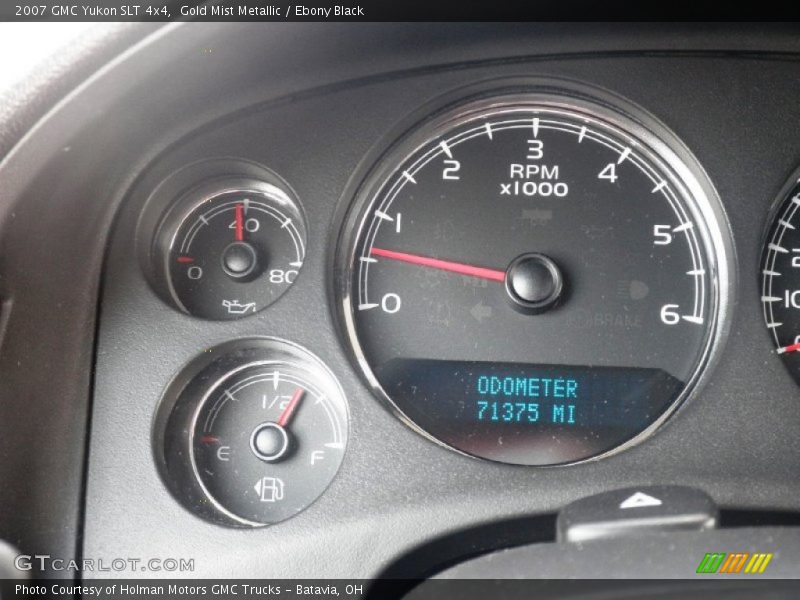 Gold Mist Metallic / Ebony Black 2007 GMC Yukon SLT 4x4