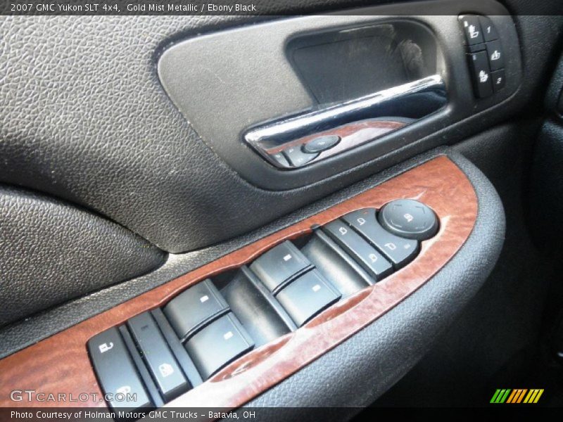 Gold Mist Metallic / Ebony Black 2007 GMC Yukon SLT 4x4