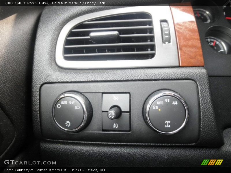 Gold Mist Metallic / Ebony Black 2007 GMC Yukon SLT 4x4