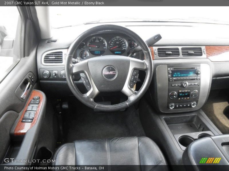 Gold Mist Metallic / Ebony Black 2007 GMC Yukon SLT 4x4