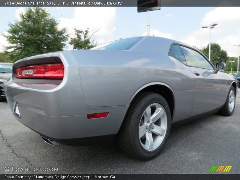 Billet Silver Metallic / Dark Slate Gray 2014 Dodge Challenger SXT