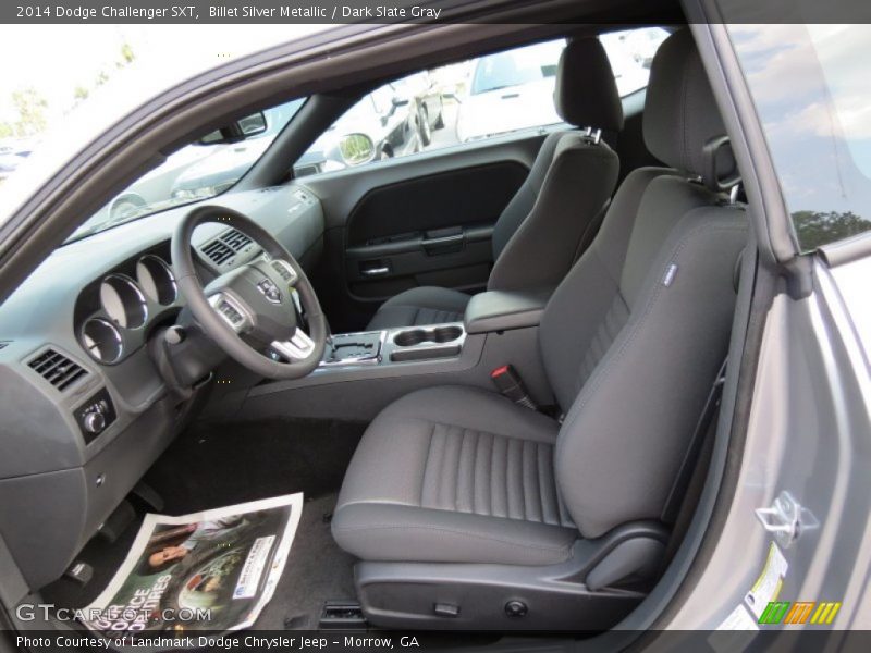 Front Seat of 2014 Challenger SXT