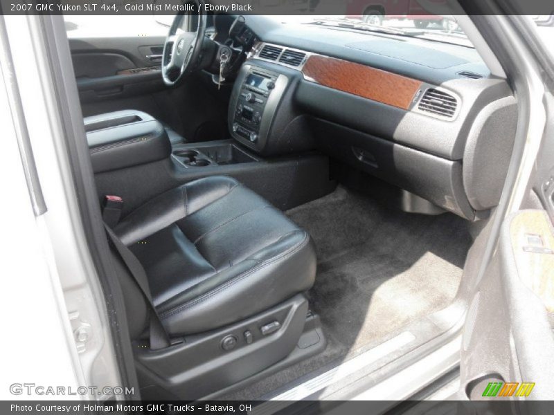 Gold Mist Metallic / Ebony Black 2007 GMC Yukon SLT 4x4