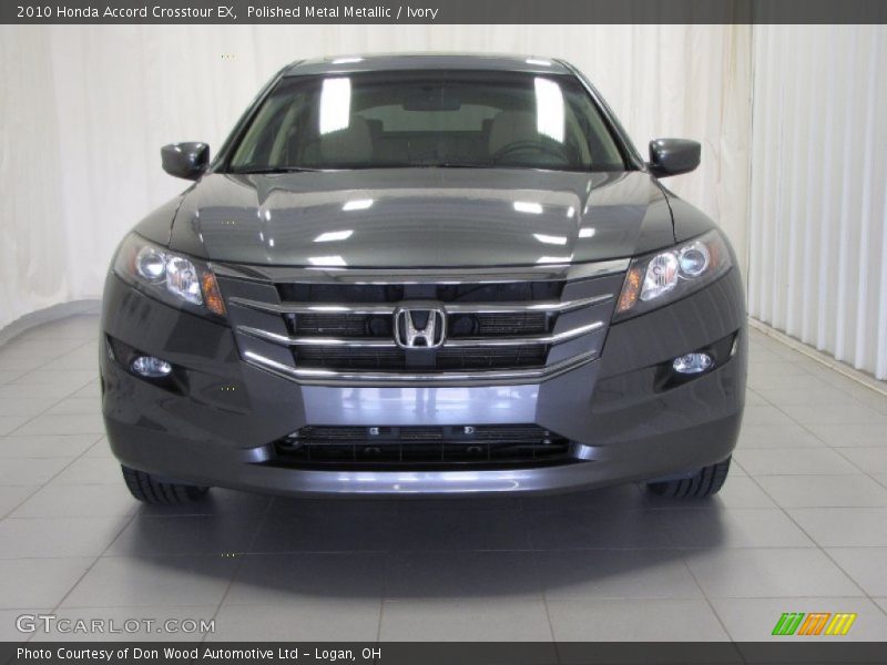Polished Metal Metallic / Ivory 2010 Honda Accord Crosstour EX