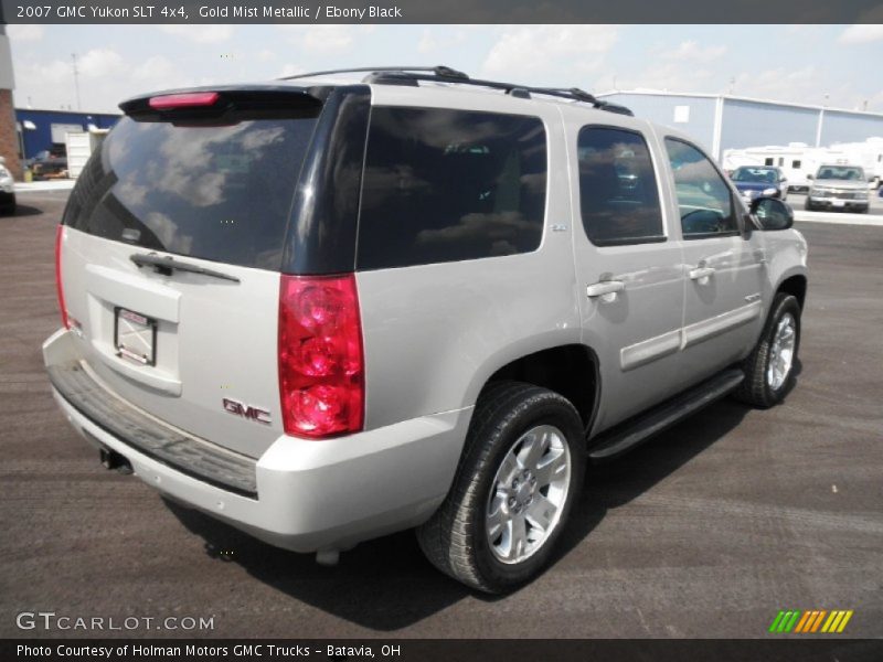 Gold Mist Metallic / Ebony Black 2007 GMC Yukon SLT 4x4