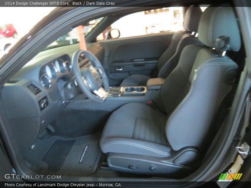 Front Seat of 2014 Challenger SRT8 Core