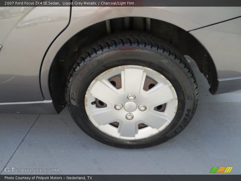 Liquid Grey Metallic / Charcoal/Light Flint 2007 Ford Focus ZX4 SE Sedan
