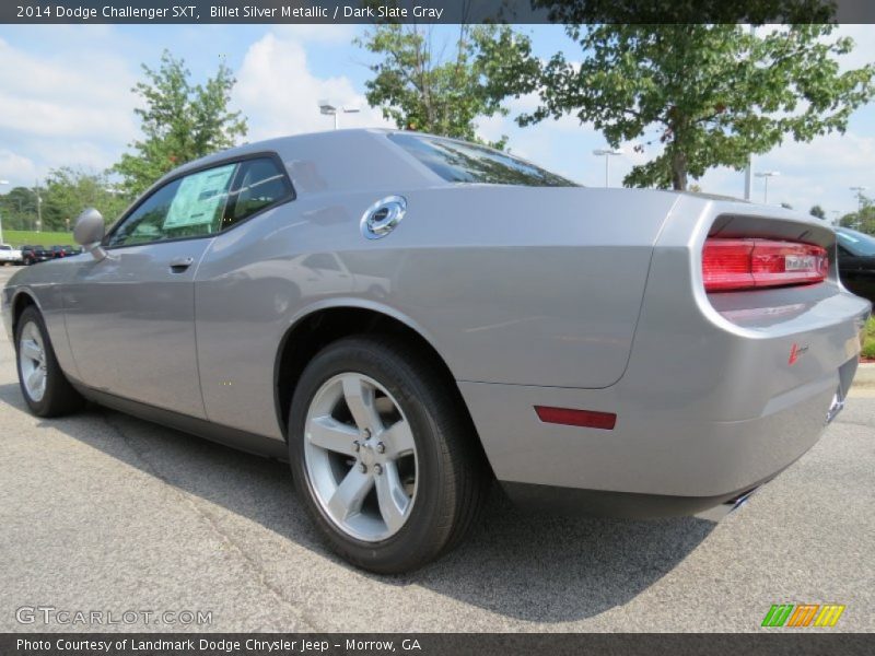 Billet Silver Metallic / Dark Slate Gray 2014 Dodge Challenger SXT