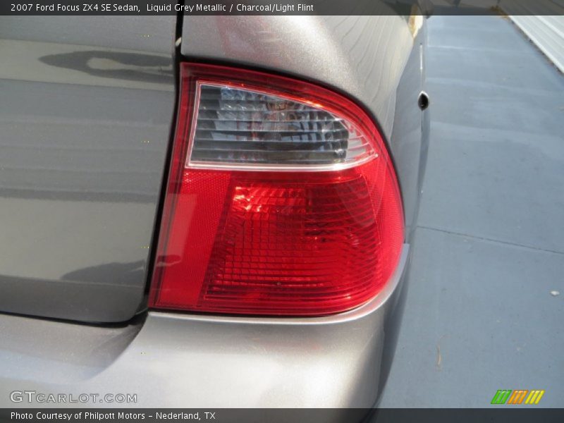 Liquid Grey Metallic / Charcoal/Light Flint 2007 Ford Focus ZX4 SE Sedan