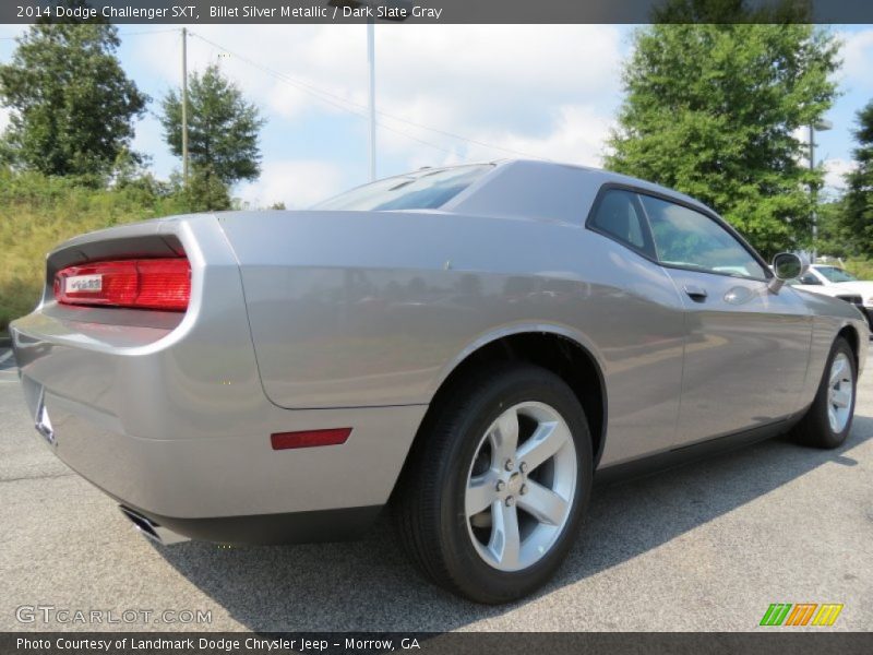 Billet Silver Metallic / Dark Slate Gray 2014 Dodge Challenger SXT