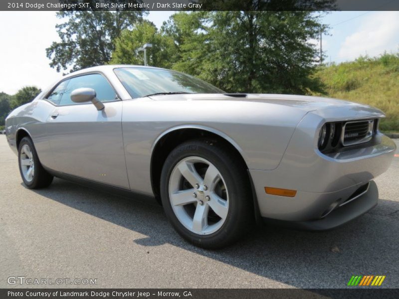 Billet Silver Metallic / Dark Slate Gray 2014 Dodge Challenger SXT