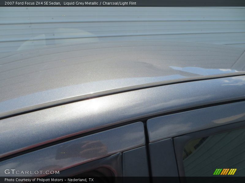 Liquid Grey Metallic / Charcoal/Light Flint 2007 Ford Focus ZX4 SE Sedan