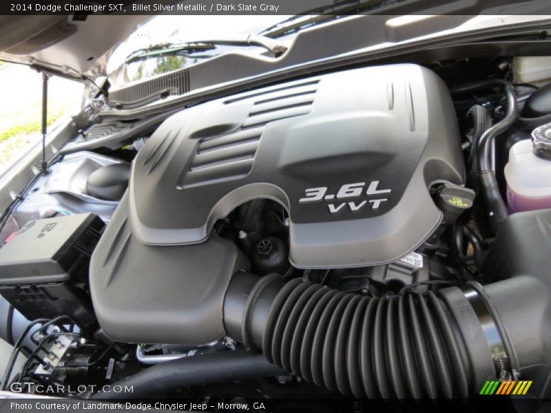 Billet Silver Metallic / Dark Slate Gray 2014 Dodge Challenger SXT