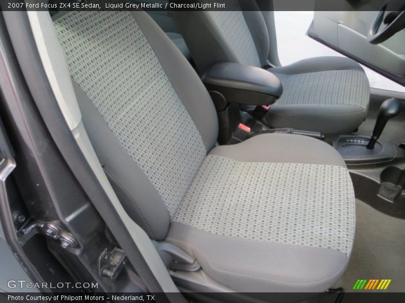 Liquid Grey Metallic / Charcoal/Light Flint 2007 Ford Focus ZX4 SE Sedan