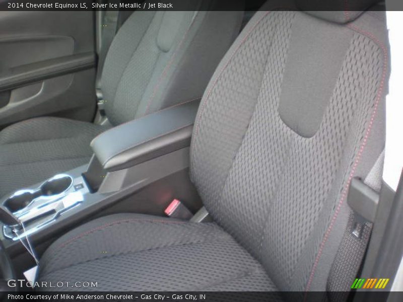 Silver Ice Metallic / Jet Black 2014 Chevrolet Equinox LS