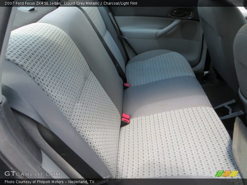 Liquid Grey Metallic / Charcoal/Light Flint 2007 Ford Focus ZX4 SE Sedan