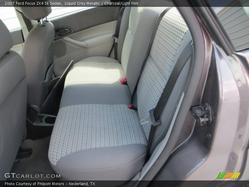 Liquid Grey Metallic / Charcoal/Light Flint 2007 Ford Focus ZX4 SE Sedan