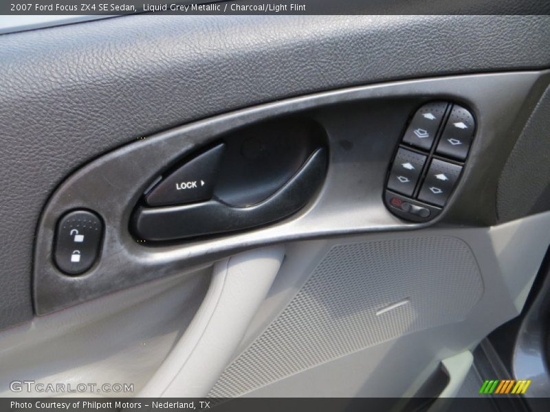 Liquid Grey Metallic / Charcoal/Light Flint 2007 Ford Focus ZX4 SE Sedan