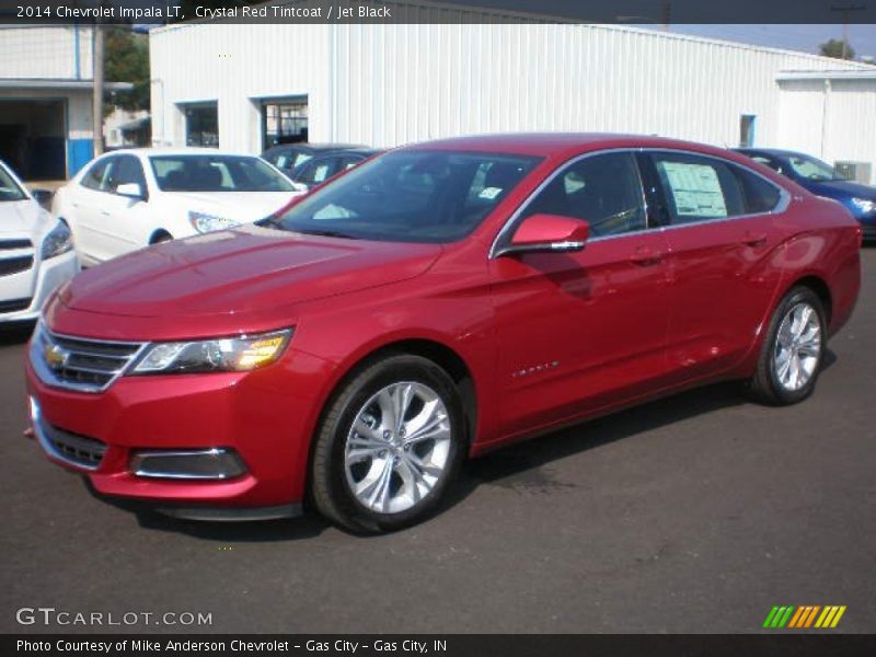 Crystal Red Tintcoat / Jet Black 2014 Chevrolet Impala LT