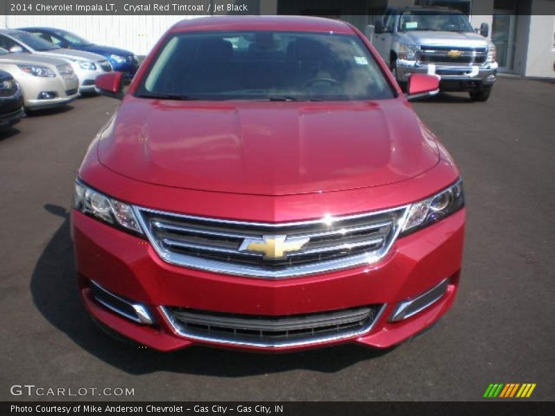 Crystal Red Tintcoat / Jet Black 2014 Chevrolet Impala LT