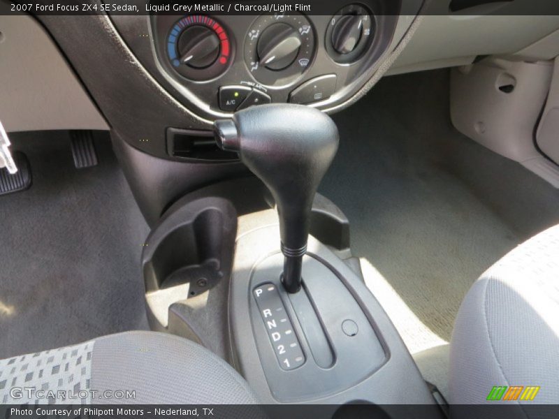 Liquid Grey Metallic / Charcoal/Light Flint 2007 Ford Focus ZX4 SE Sedan