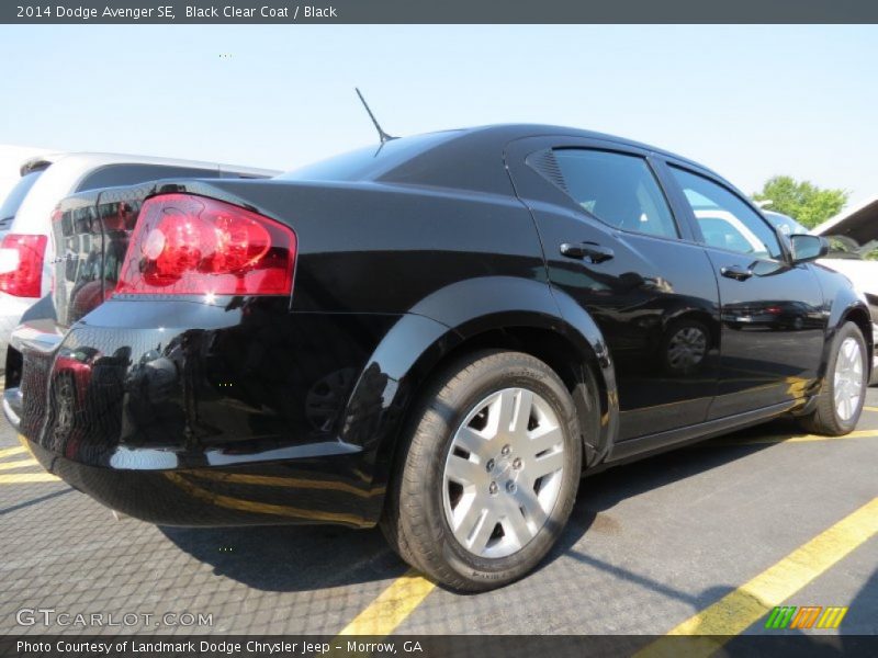 Black Clear Coat / Black 2014 Dodge Avenger SE
