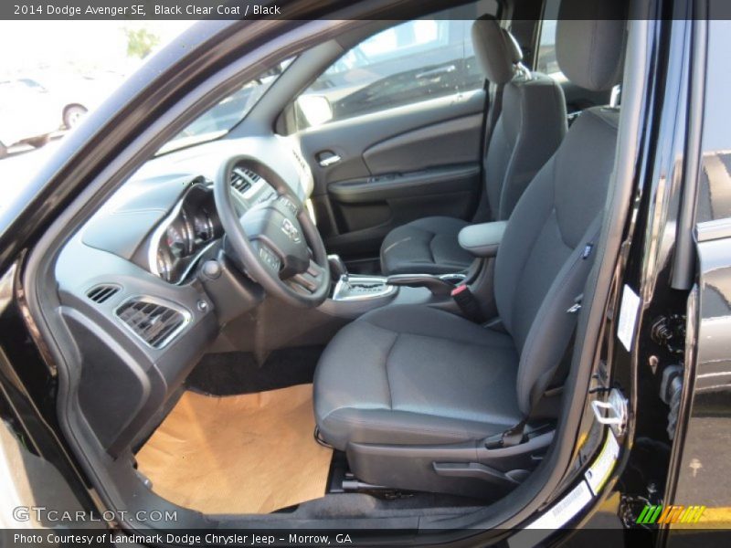 Black Clear Coat / Black 2014 Dodge Avenger SE