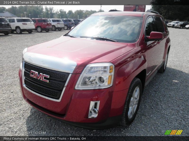 Crystal Red Tintcoat / Jet Black 2014 GMC Terrain SLE