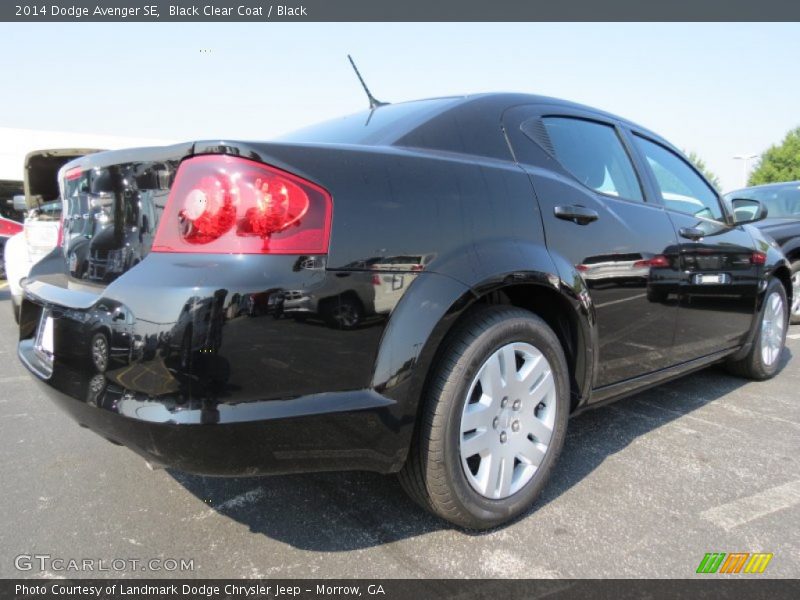 Black Clear Coat / Black 2014 Dodge Avenger SE