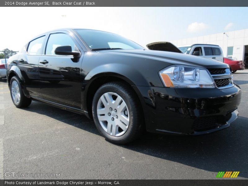 Black Clear Coat / Black 2014 Dodge Avenger SE