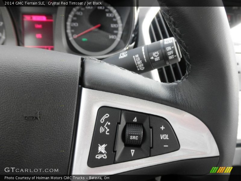 Crystal Red Tintcoat / Jet Black 2014 GMC Terrain SLE