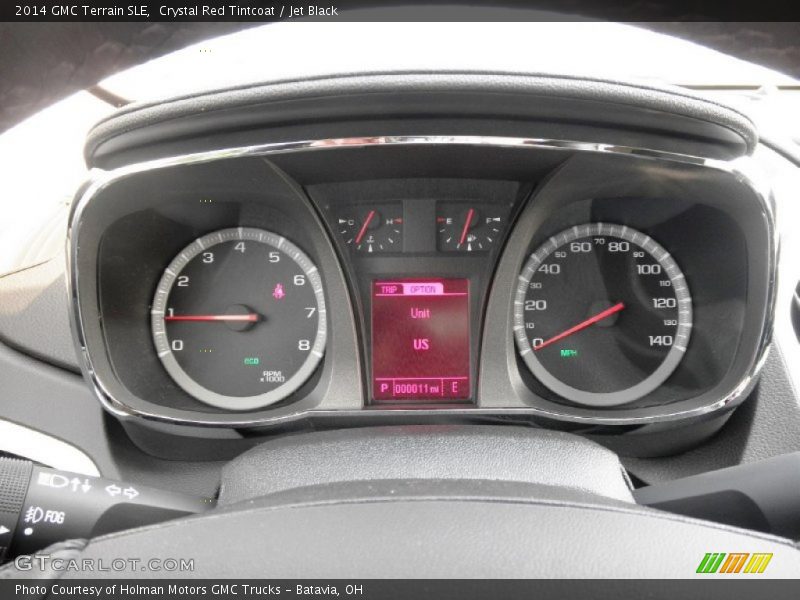 Crystal Red Tintcoat / Jet Black 2014 GMC Terrain SLE