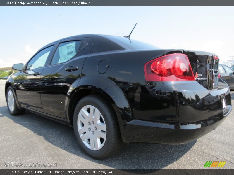Black Clear Coat / Black 2014 Dodge Avenger SE