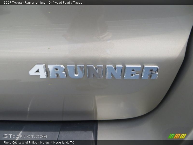 Driftwood Pearl / Taupe 2007 Toyota 4Runner Limited