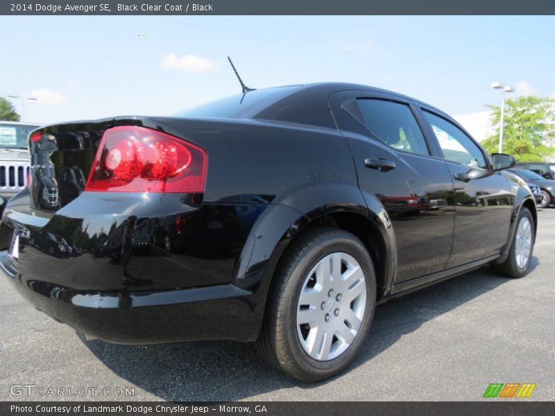 Black Clear Coat / Black 2014 Dodge Avenger SE